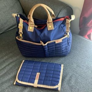 Maman Diaper Bag with Matching changing pad NEW